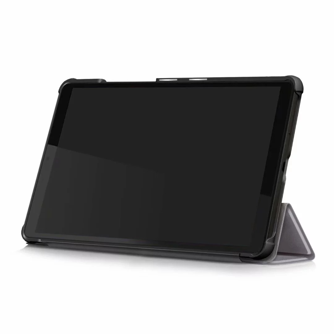 Per Lenovo Tab M8 cassa DELL'UNITÀ di ELABORAZIONE di Cuoio Piegante Del Basamento Della Copertura Per Lenovo Tab M8 TB-8505F TB-8505X TB-8505I Tablet da 8.0 pollici caso + Film + Penna