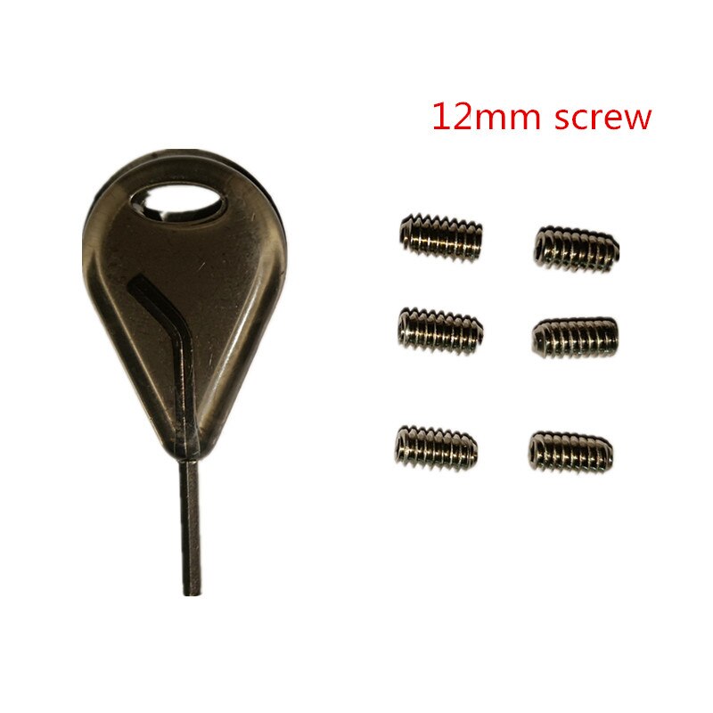 srfda 1 pcs fin Key +6 screwLot surf fin screw /surfboard fin screw/SUP surfboards fins stainless steel 316 Material: 12mm