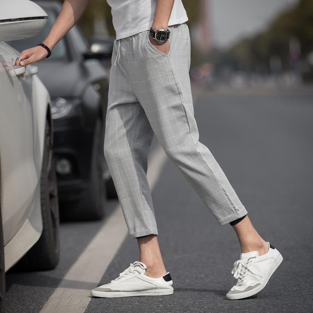 Zomer Harem Jogger Broek Mannen Toevallige Slanke Rooster Zakelijke Mannen Broek