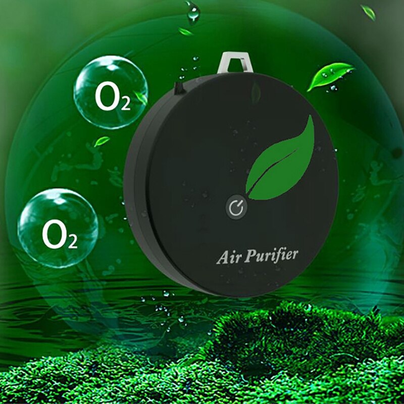 Mini draagbare luchtreiniger draagbare luchtreiniger ketting usb luchtreiniger reisformaat luchtreiniger voor kleine ruimtes wit