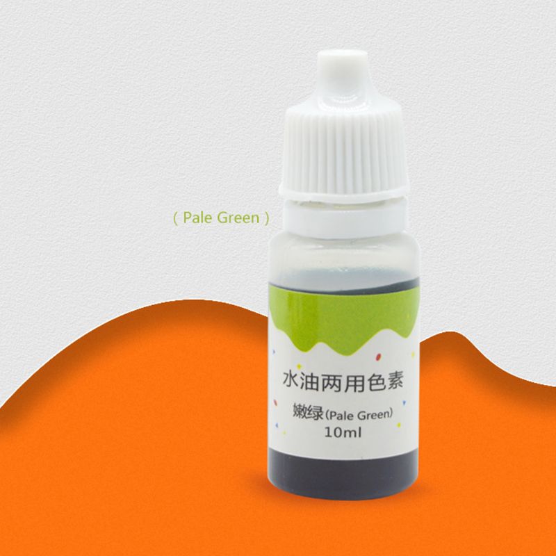 12 Stks/set Diy Bakken Plastic Klei Water Olie Dual-Gebruik Epoxy Pigment 54DC