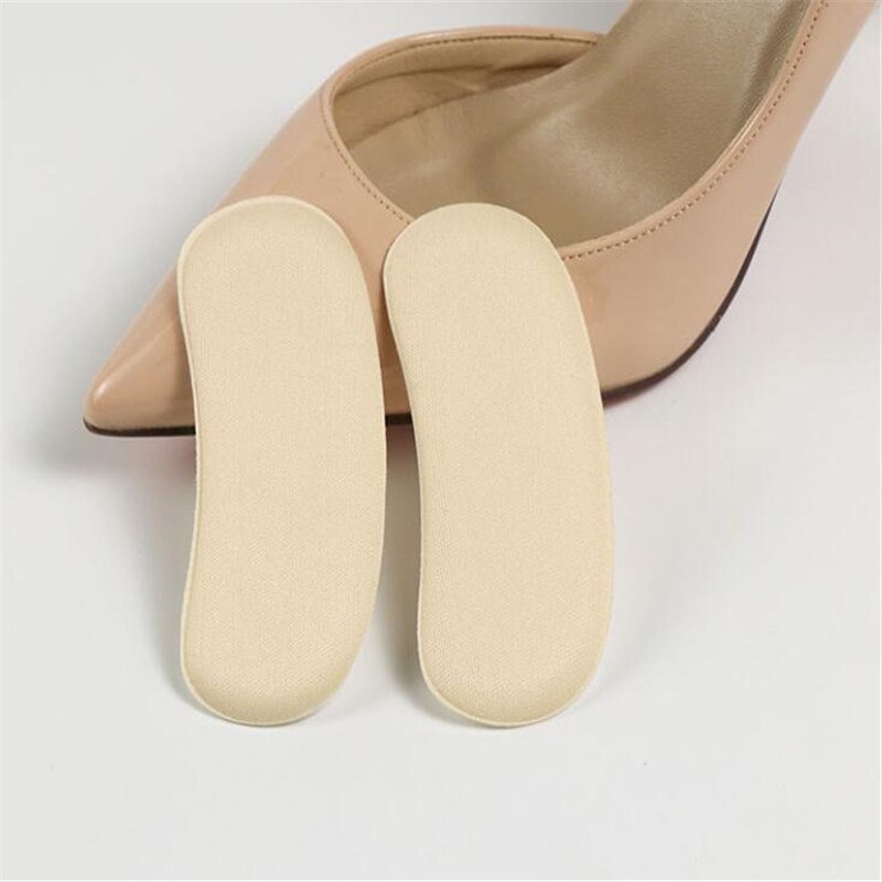 Plantillas de tela adhesiva para zapatos, almohadillas de tacón trasero, almohadillas de cojín, empuñaduras de forro, tirantes de y adhesivo de soporte, 2 uds.: 5