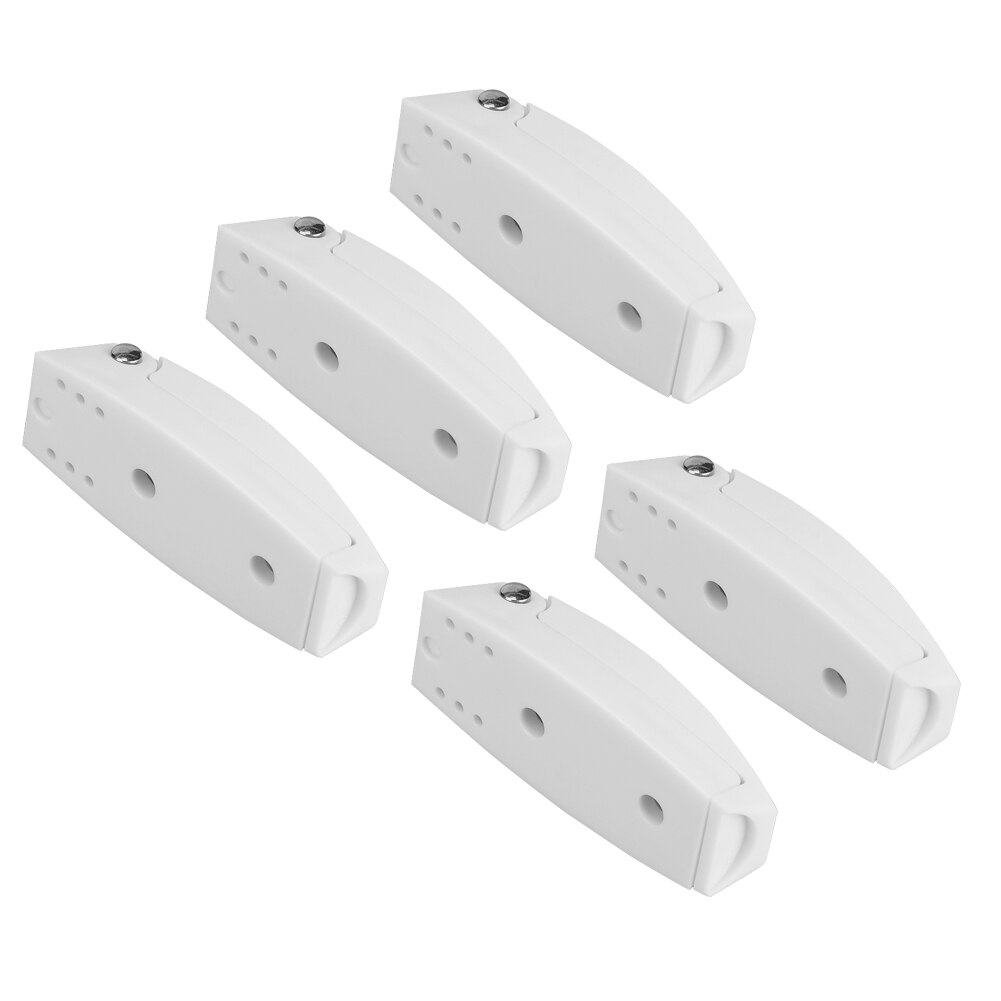 5Pcs RV Camper Trailer Baggage Door Clip Compartment Catches Latch Holder Fixed Clamp Clips Auto RV Exterior Accessories