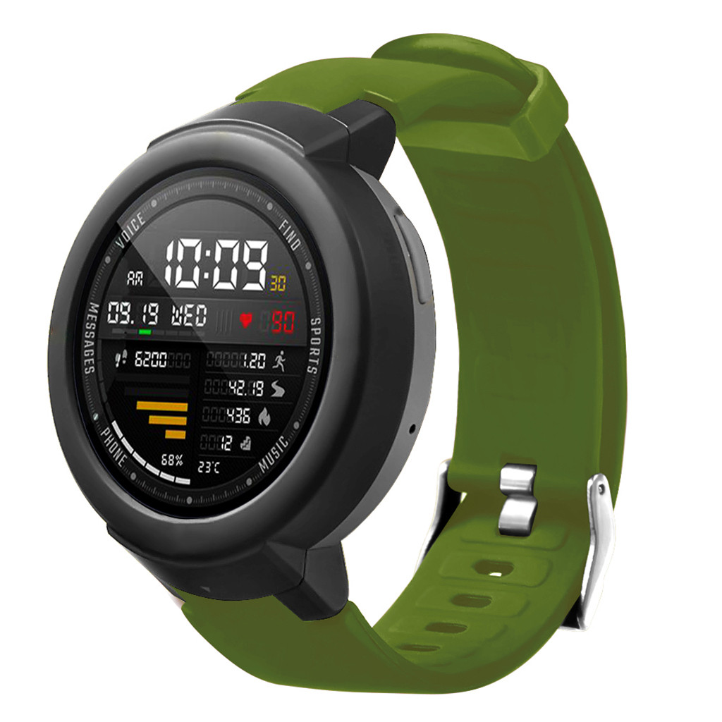 Cinturino di ricambio per cinturino sportivo in Silicone per Huami Amazfit Verge Youth Watch bracciale a sgancio rapido accessori SmartWatch: AG