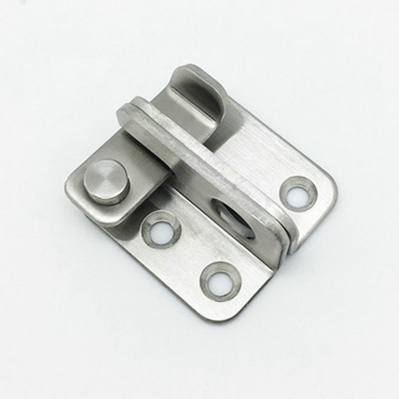 2.8MM Thickening Bolt Lock Hardware Stainless Steel Home Gate Guard Home Safety Security Anti-theft Door: Left button