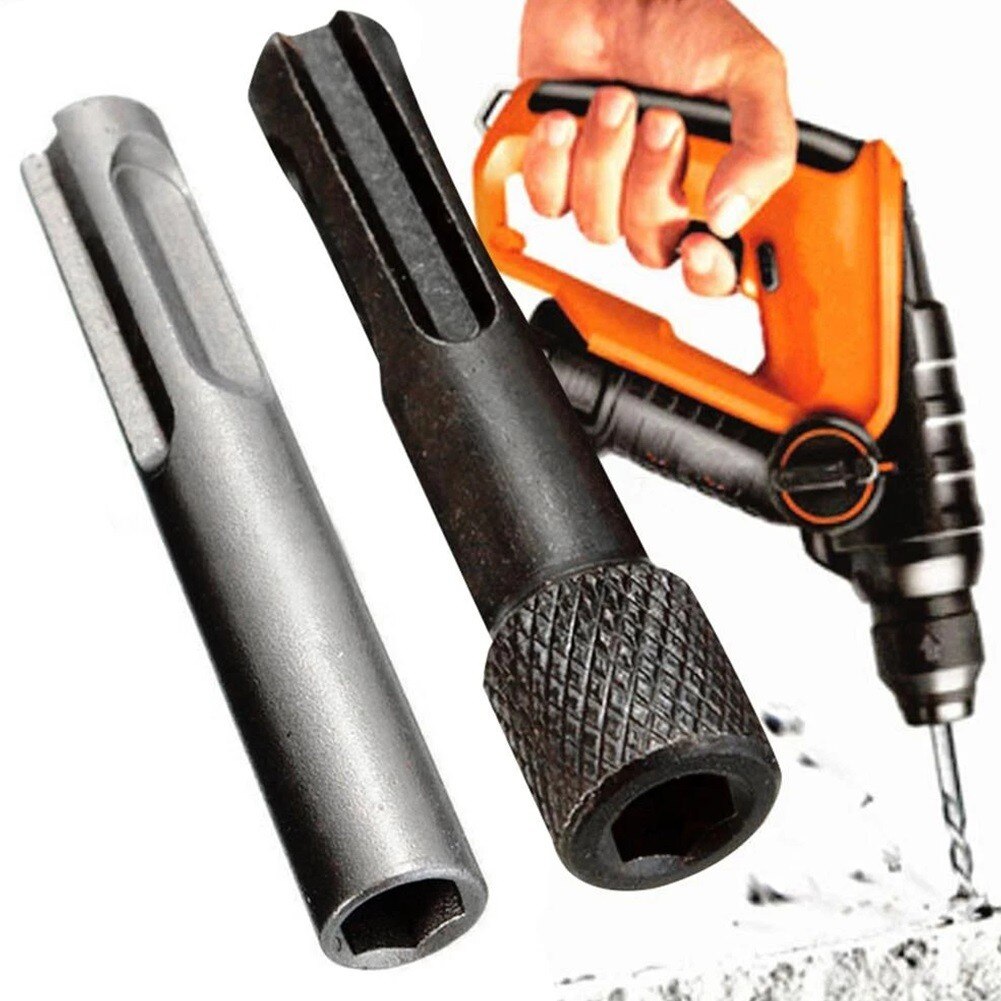 1 Pcs Socket Hex Shank Socket SDS Screwdriver Holder Drill Bit Adaptor Magnetic Converter 1/4 Inch For Electrical Drill