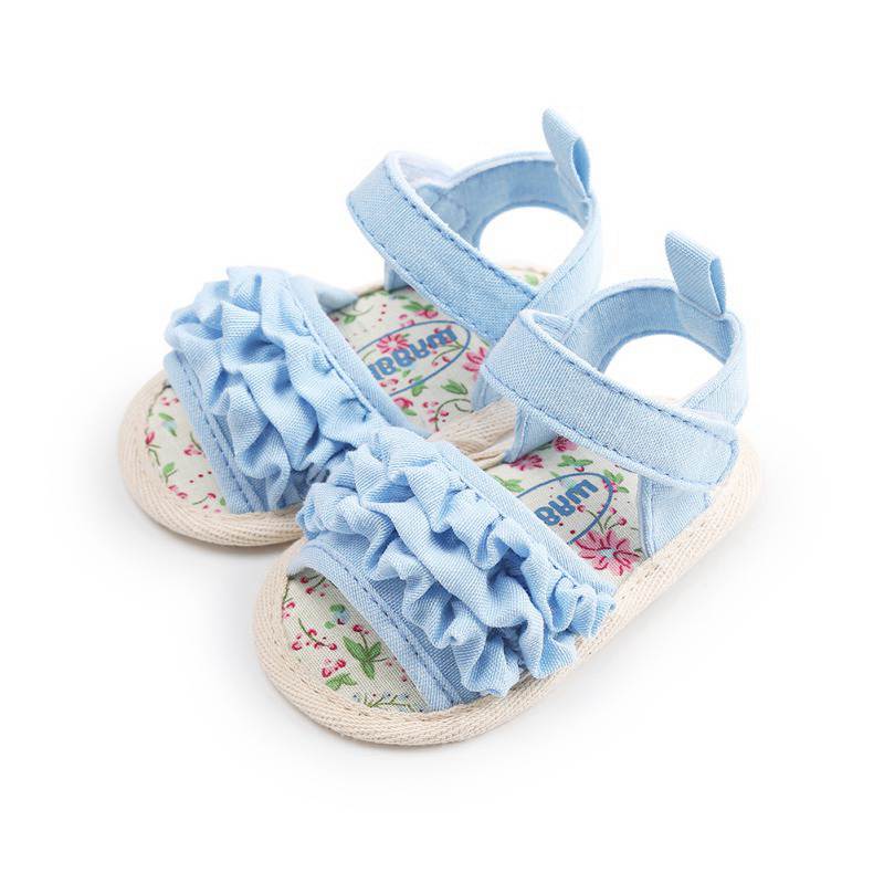 Baby Sandalen Sommer freundlicher Mädchen Weiche Sohle Schuhe Anti-Unterhose Schuhe Prewalkers Wanderschuhe Für Mädchen freundlicher lässig Schuhe