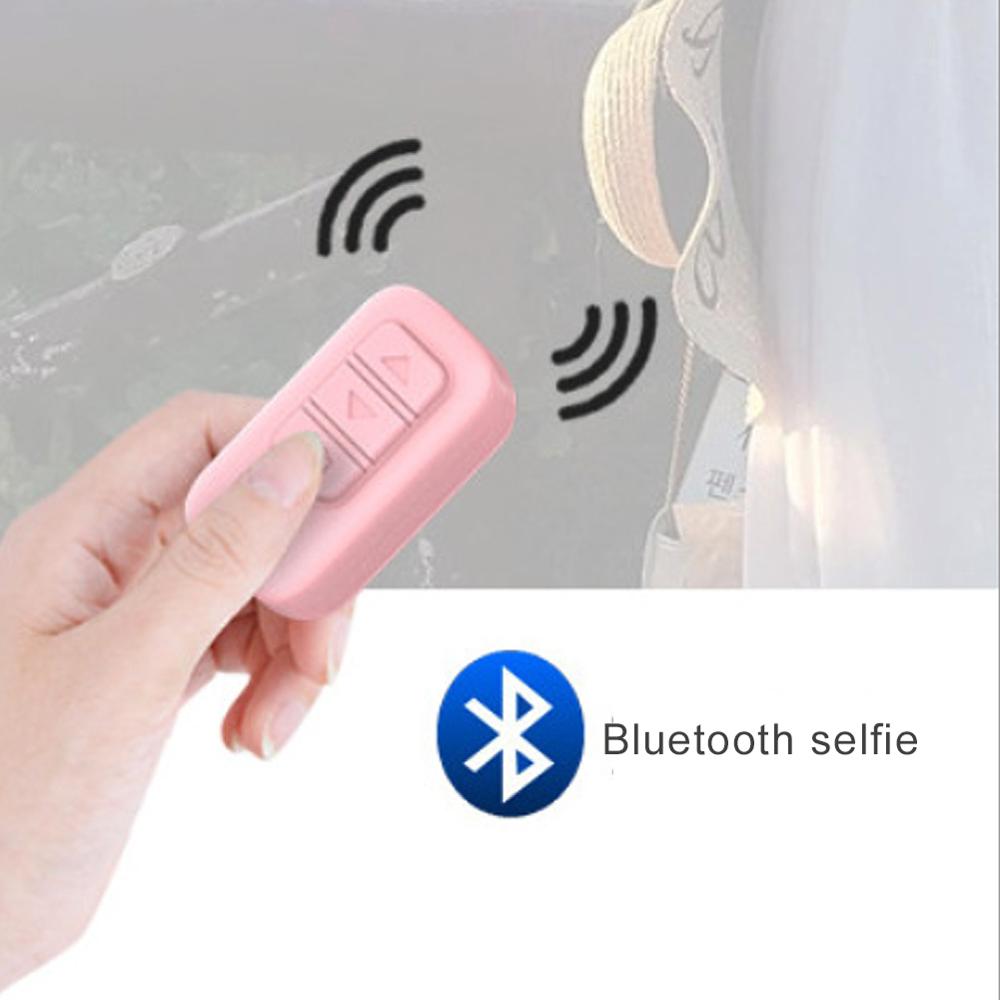 Télécommande sans fil Bluetooth, bouton de retardateur, contrôleur Rechargeable, bâton de caméra, obturateur, libération de Selfie pour ios et Android