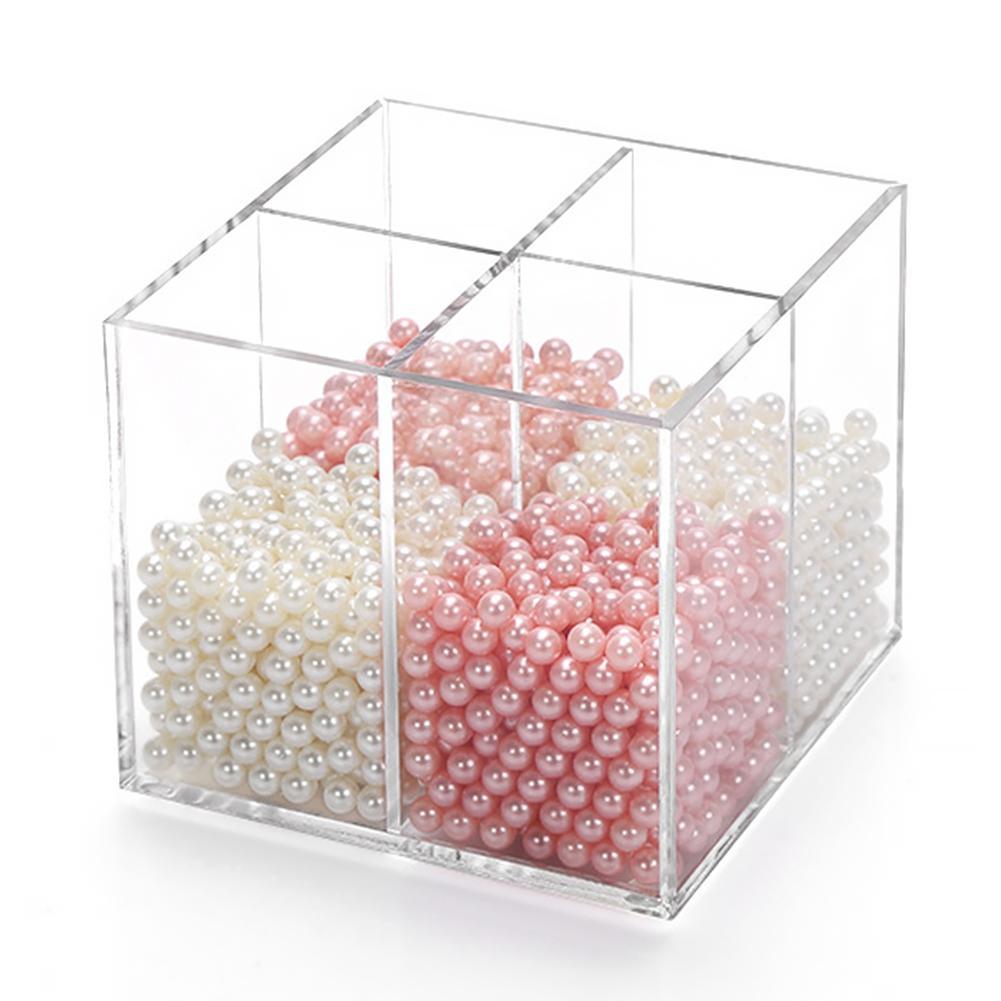 Acrylic Make up Storage Empty Holder Cosmetic Case Box For Makeup Brush Pen Cosmetic Storage Box Case Make Up Organizer Display