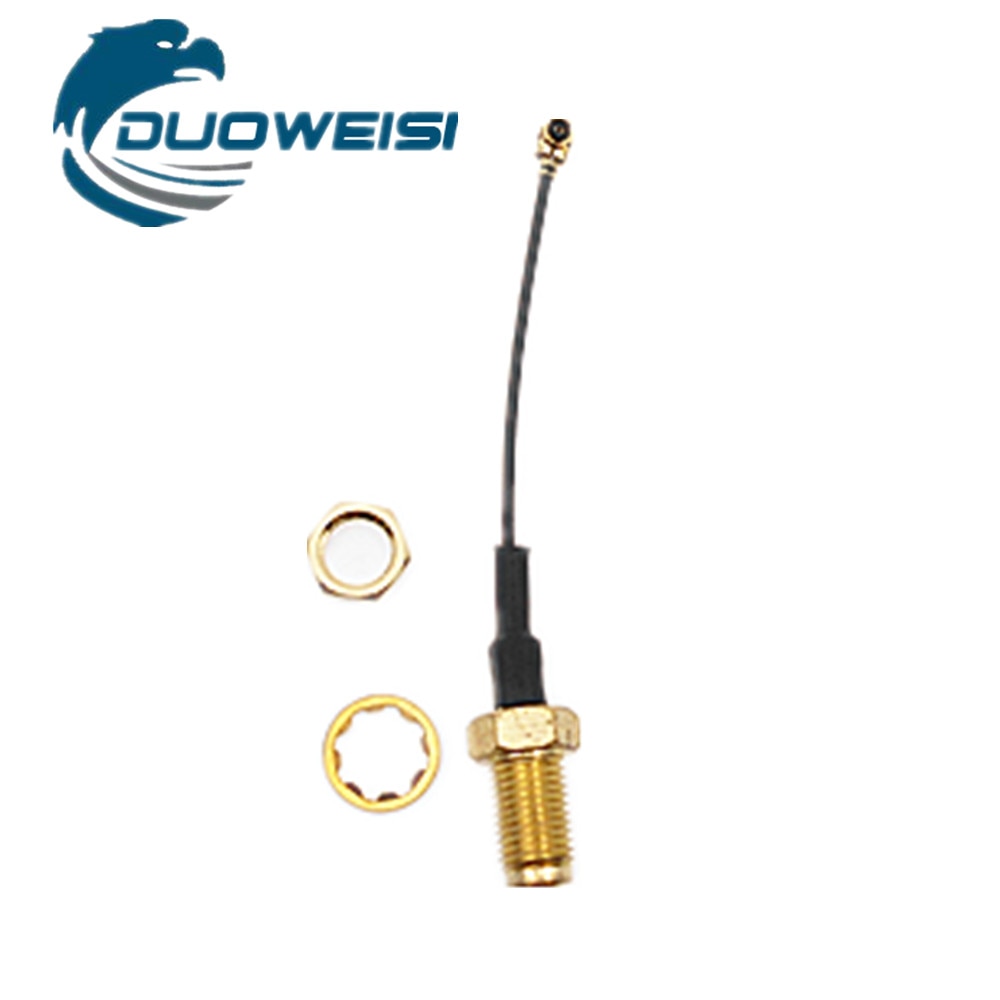 SMA RF adapter kabel RF1.13 vrouwelijke vrouwelijke pin IPEX antenne coaxiale wifi module adapterkabel