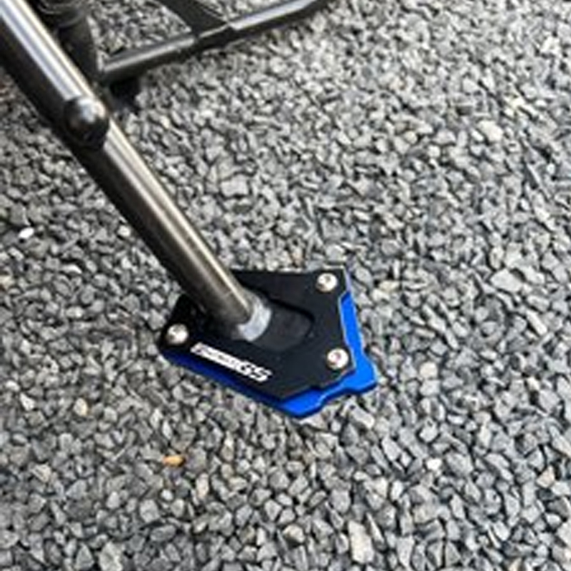 Para bmw r1250gs r1200gs r1250 gs aventura r1200 gs gsa gs1250 hp motocicleta kickstand suporte lateral ampliador almofada r 1250 1200 gs