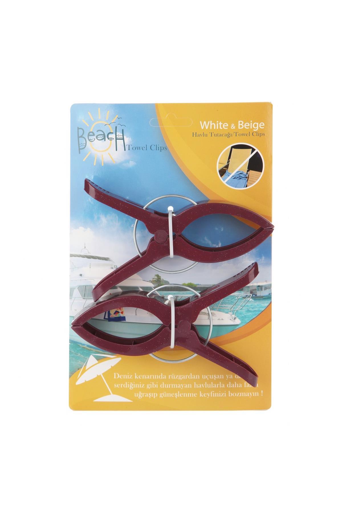 Beach Towel Clothespin-Lounge Chair Latch-Latch Xl 2 PCs