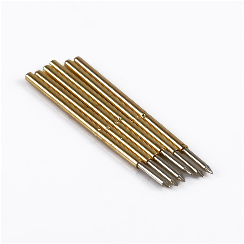 100 kpl  p50-b1 jousimittausanturi pogo pin dia 0.5mm pituus 16.35mm