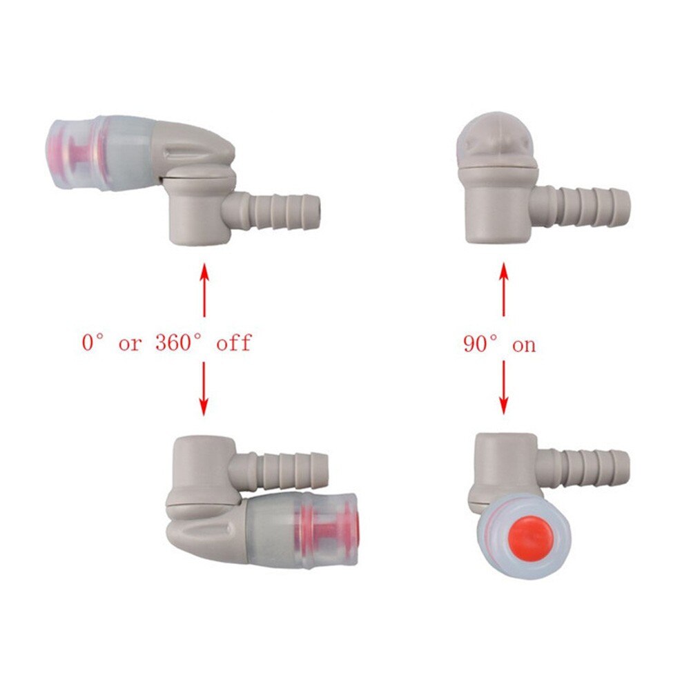 Outdoor Hydratatie Dringking Pack Bite Mondstuk Klep Voor Reservoir Water Tassen 360 ° Swivel Schakelaar Voor Camping Wandelen Cyclin