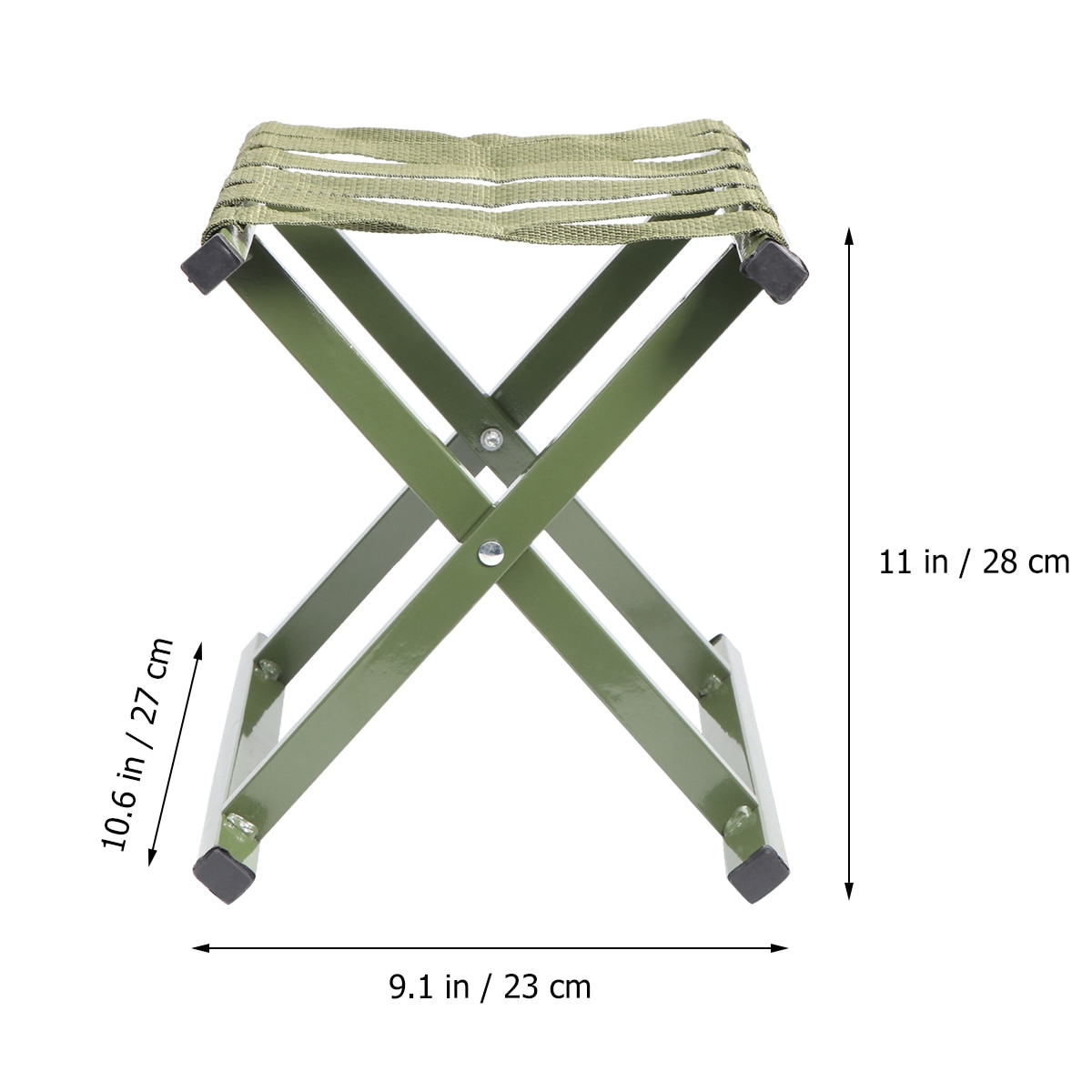 1pcs Outdoor Foldable Chair Stool Portable Aluminium Alloy Simple Stool Chair Seat For Camping Outdoor Traveling Fishing