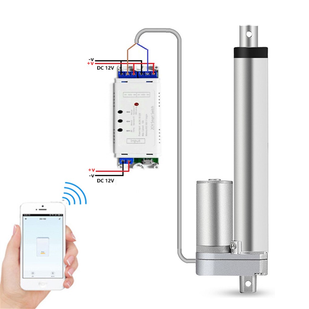 12V / 24V WIFI remote control switch to control the motor forward and reverse