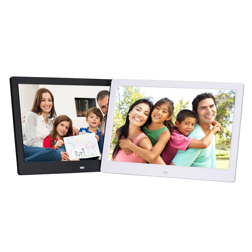 12" HD 1280*800 Digital Photo Frame Picture Mult-Media Player MP3 MP4 Alarm Clock Movie Player For