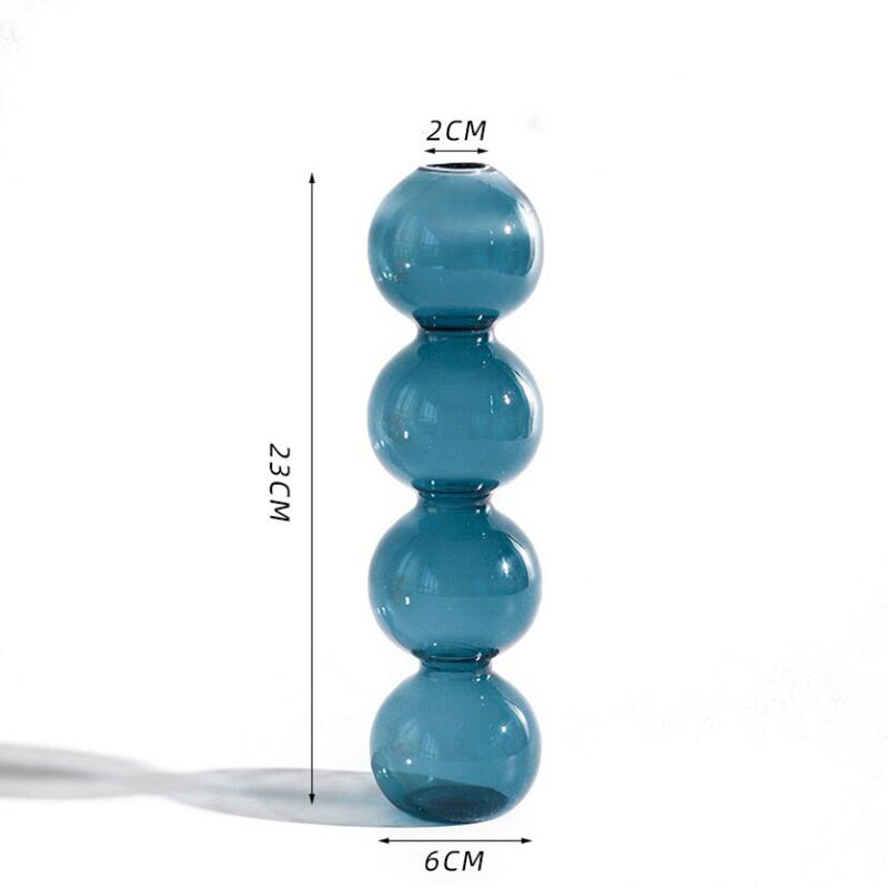 Vase en verre de décoration intérieure, Vase en cristal, plantes hydroponiques modernes, frais européens pour mariages, événements, fêtes créatives