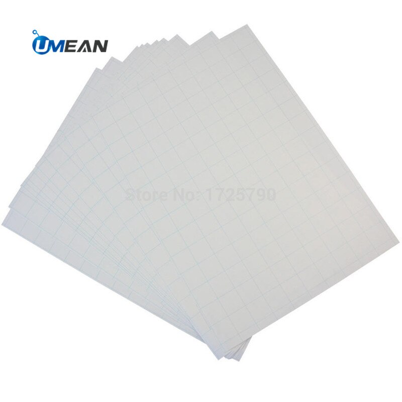 10 stk  a4 termisk overførsel udskrivning papir diy lys stof hvid tshirt klud billede varme udskrivningspapir