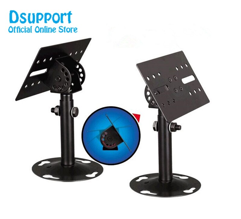 (1Pair) Tilting Speaker Bracket Ceiling Mount Speaker Hanger Wall Mount Holder Speaker Stand