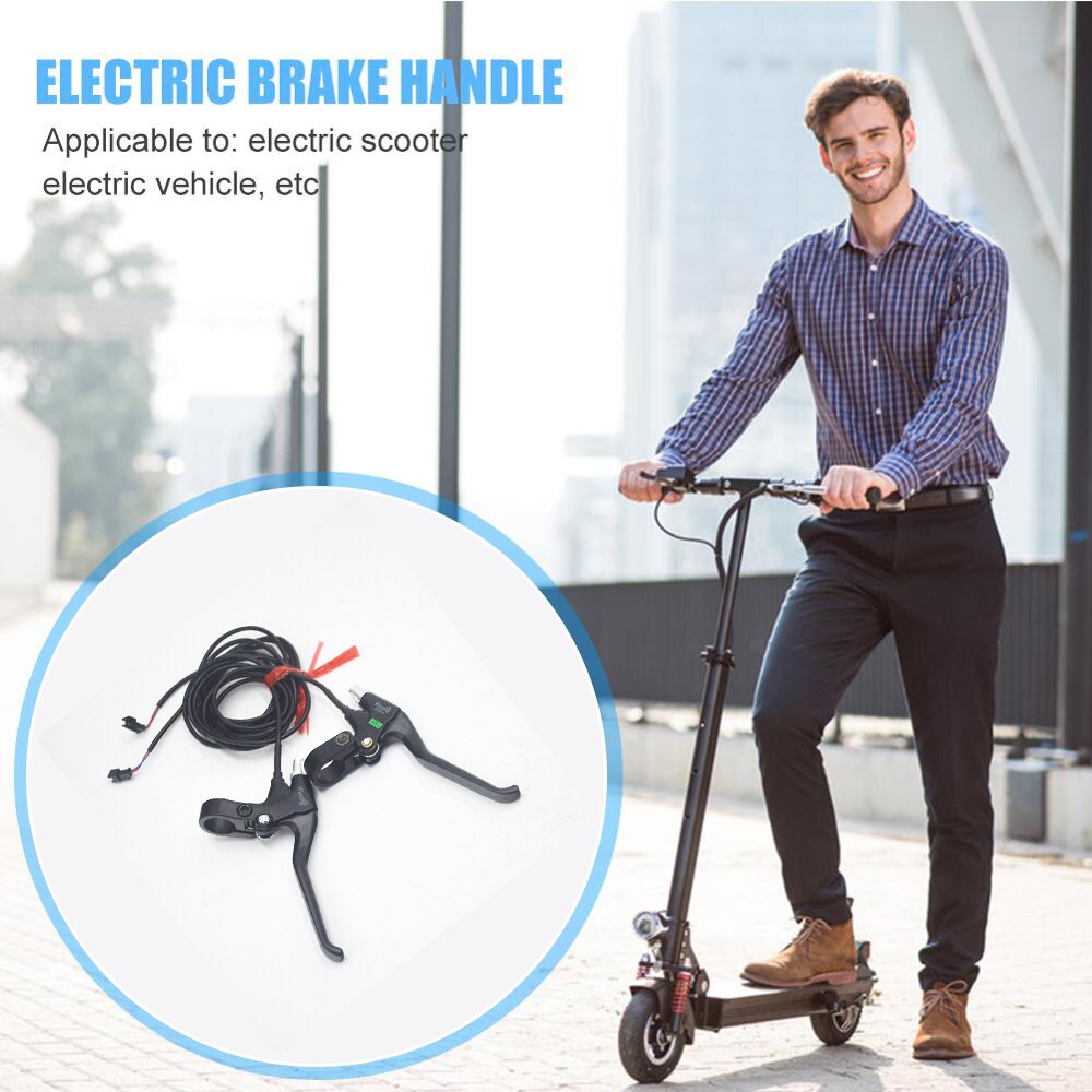 1Pair Electric Brake Lever for Electric Bike E-scooter Bicycle Cut Off Power Brake MTB Road Bike E-Brake
