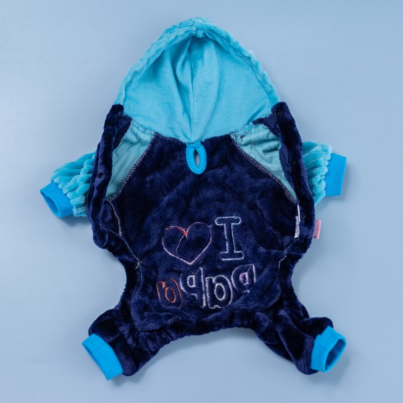 Cão pequeno traje macacão macio quente roupas para cães inverno roupas para animais de estimação calças yorkshire pomeranian bichon poodle roupa para cães vestuário
