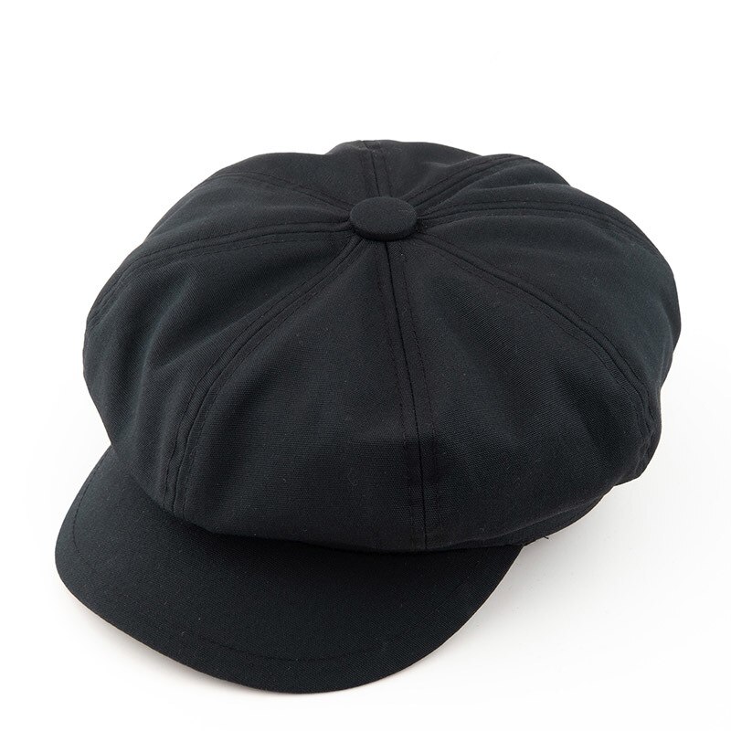 54cm 56cm 57.5cm 59cm 61-62cm barn canvas tidningspojke keps dam målare hatt ull filt basker män stor storlek åttkantig hatt