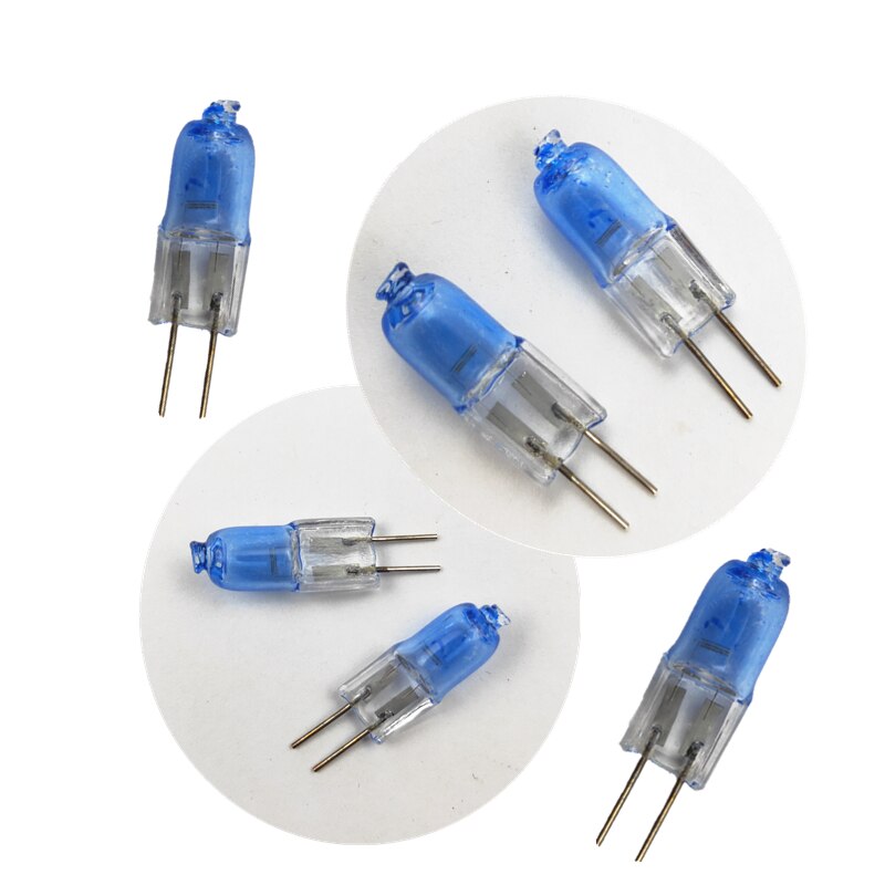 10 stücke Bule G4 12V 20W 2600K Weiß Halogenlampe Licht Globus Lampe Freies