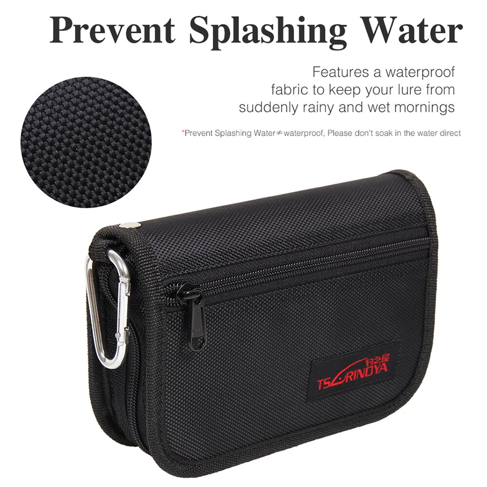 Multi-Purpose Sequins Lure Bag Large Capacity Waterproof Bait Storage Bags Fishing Tackle Accessory For poon Spinner Bait Pesca