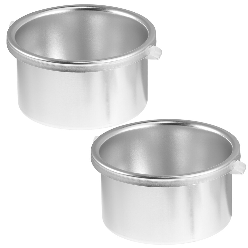 2pc Salon Pot Electric Wax Warmer Heater Pot Facial Skin Hair Removal Spa Tool Hair Removal Inner Pot Wax Depilatory Machine