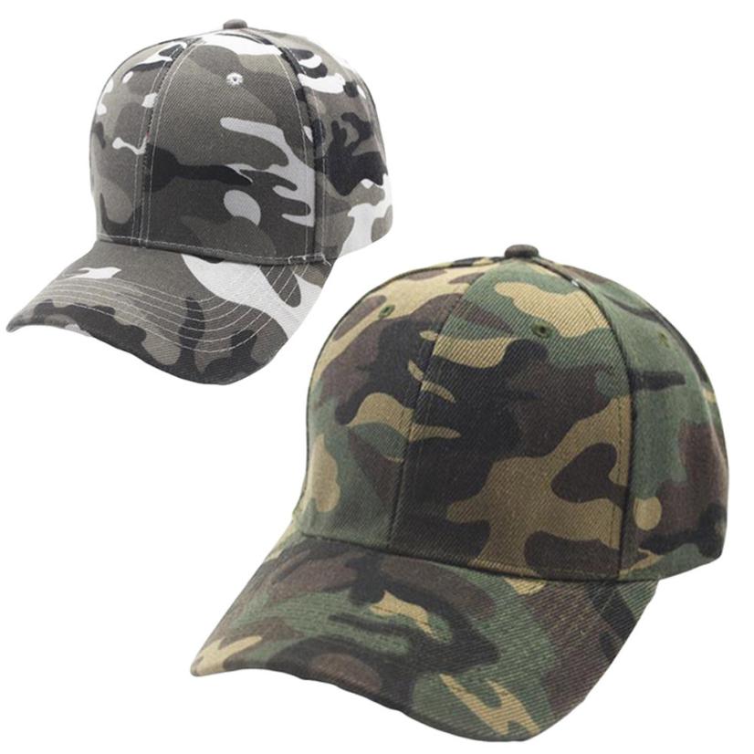 Womail hatte kasketter hat til piger drenge baseball kasket justerbar unisex camouflage baseball kasket hat  yw0509