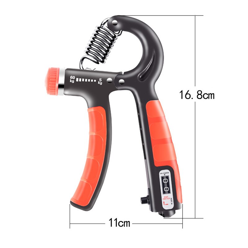 5-60Kg regulowany ciężki chwytak siłownia trening nadgarstka zwiększ siłę ćwiczący robić odzyskiwania mięśni kulka robić ściskania trener