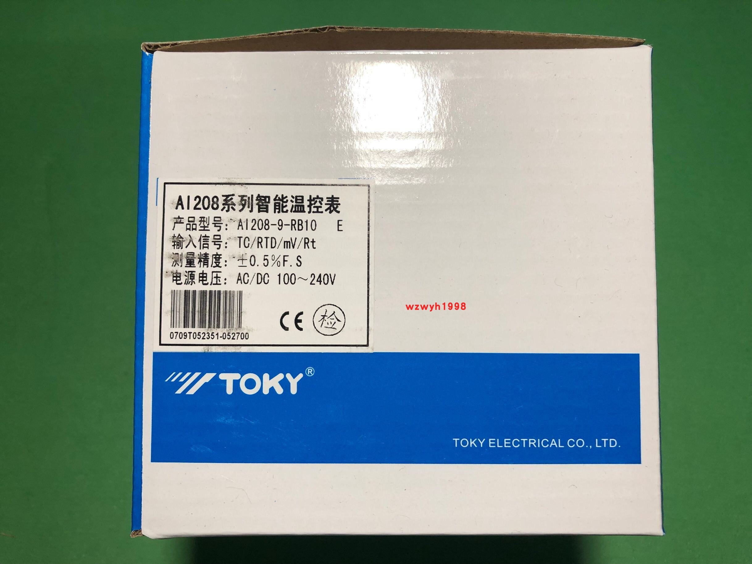 TOKY Dongsaki AI208 Series Intelligent Temperature Control Meter AI208-9-RB10 Temperature Controller AI208-9-SB10