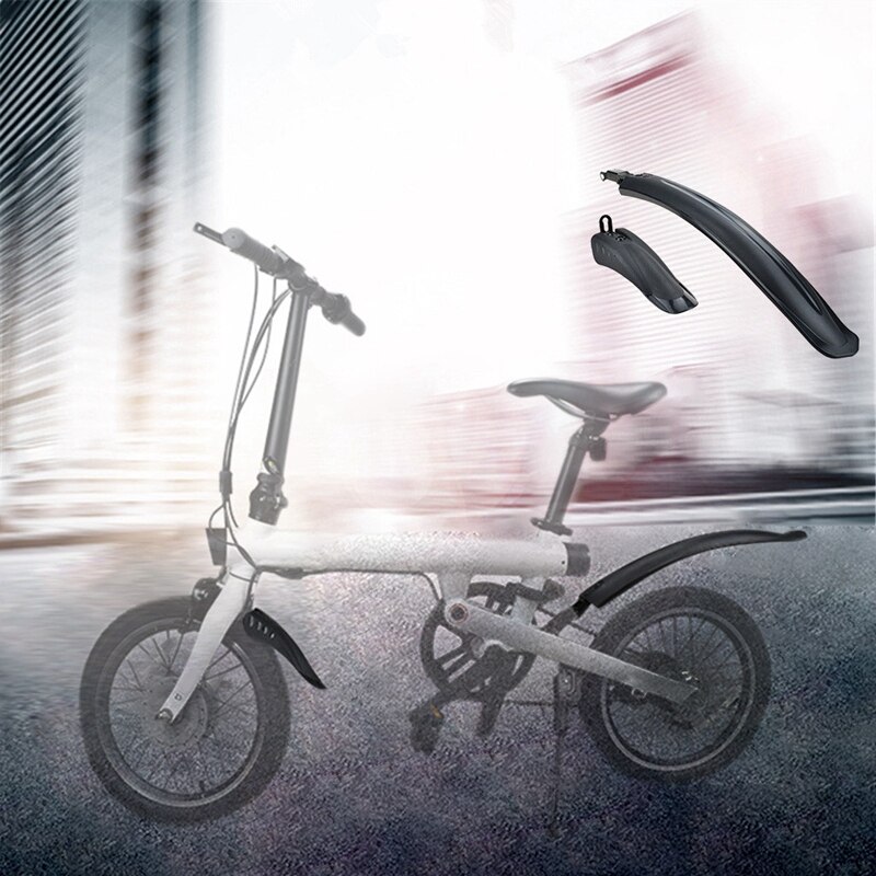 Cykeldæk splash bageste bagskærmhyldestativ til xiaomi qicycle  ef1 elektrisk cykeltilbehør