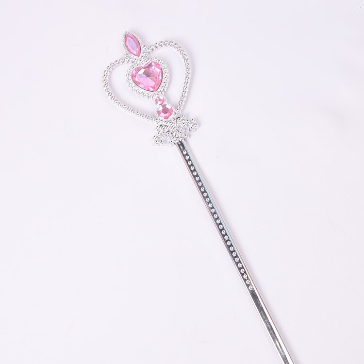 Sommerfugl tryllestav magi fe prinsesse fest fancy kjole hvid rød gul pink bryllup fødselsdag cosplay