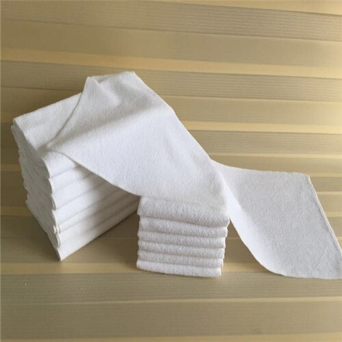 Hvidt håndklæde kæde strikning vandabsorption deformerer ikke hotel fodbad på hotellet: Xxl