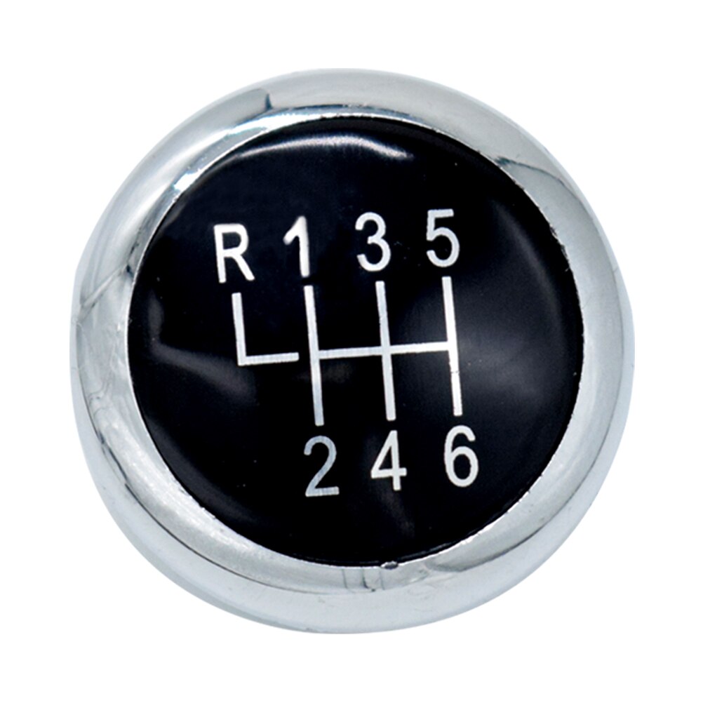 5/6 gear gearknop stick badge emblem trim cap cover til vw passat  b6 2005 b7 cc: 6 hastigheder