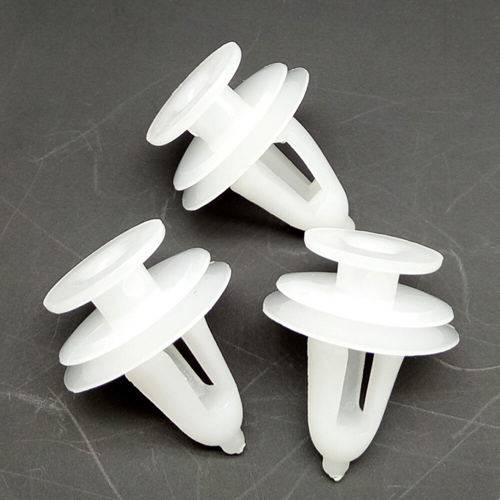 50 stuks Auto Deur Trim Board Panel Retainer Moulding Clips 8.5mm Hole Push Klinknagels Auto Fastener Car Clips Voor suzuki Mitsubishi