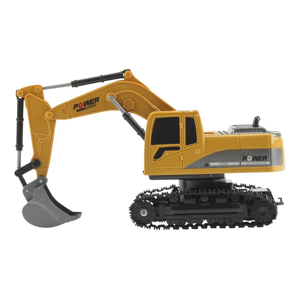 Mofun 1027 RC Excavator 1/24 6CH Vehicle Models With Light Music Children Toy Kid Remote Control Drive Machine