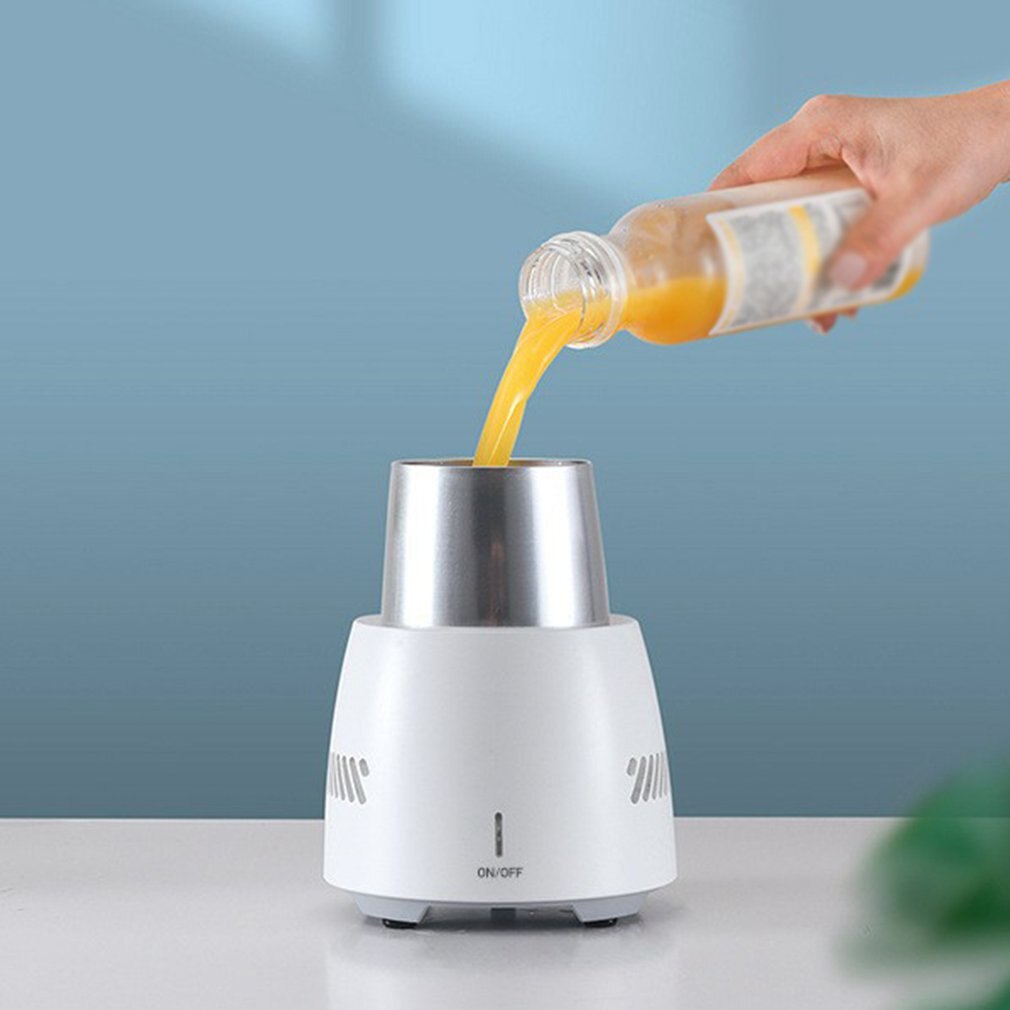 Juice drink hurtigfrysende køling artefakt aluminiumslegering rund hold kølig koks rødvin øl dåser andre kolde drikke