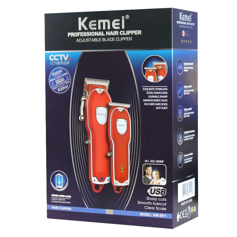 finishing facial electric hair clipper and hair trimmer adjustable hair clipper powerful rechargeable haircut tool