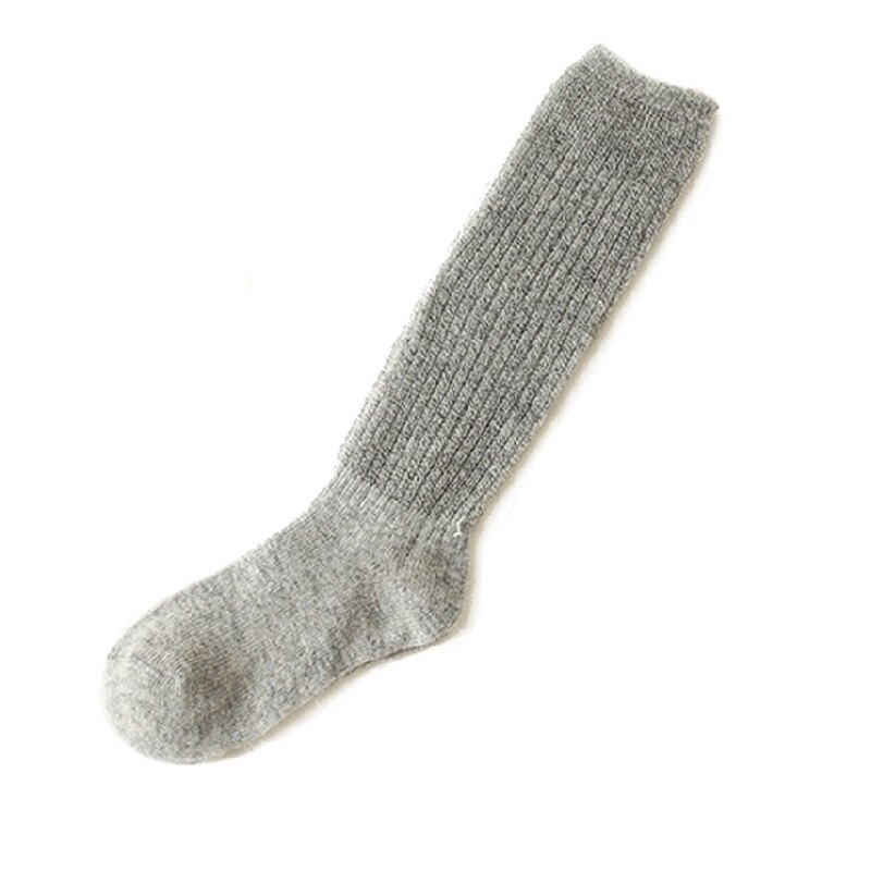Kvinner jente strikker mesh sokker kanin hår myke sokker deodorant pustende for jenter utendørs slappe aktiviteter