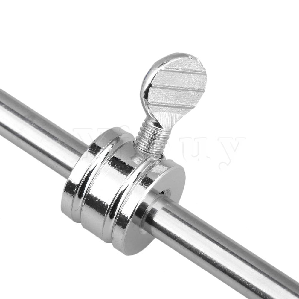 Yibuy 4 X Golden Stalen Nek Plaat Pakkingen Voor Elektrische Gitaar Sigaar Doos Gitaar