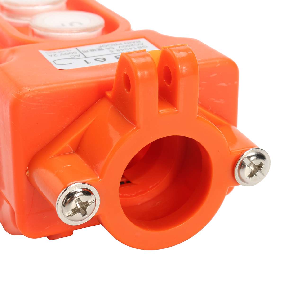1Pc Crane Pendant Control Hoist Pushbutton Switch Station Up-Down Rainproof Button Crane Pendant Control Hoist Pushbutton Part