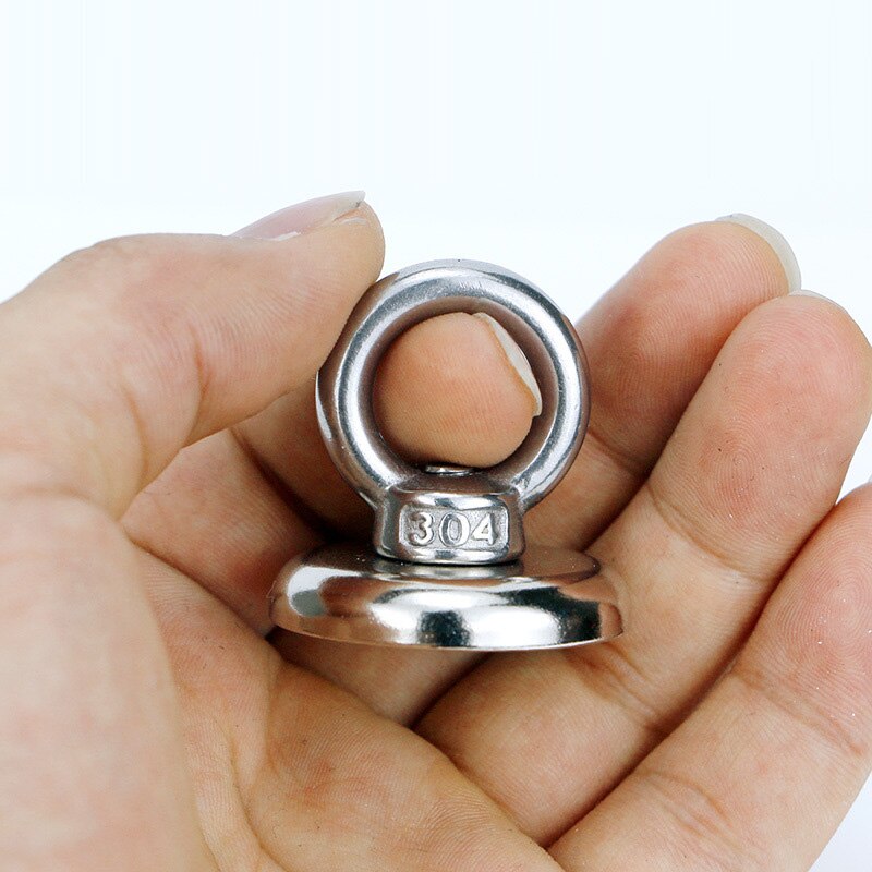 Neodymium Magnet Super Strong Powerful Salvage Hook Fishing Magnetic Circular SCIE999