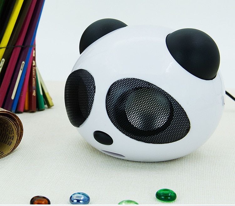 Panda USB computer speakers, audio multimedia speakers, music players, portable speaker