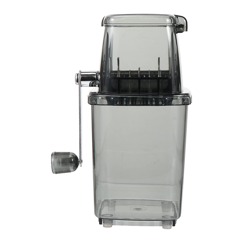 2L Ice Crusher Shaver Portable Hand Crank Ice Machine Fit For Home Ice Ice Chip Ice Manual A