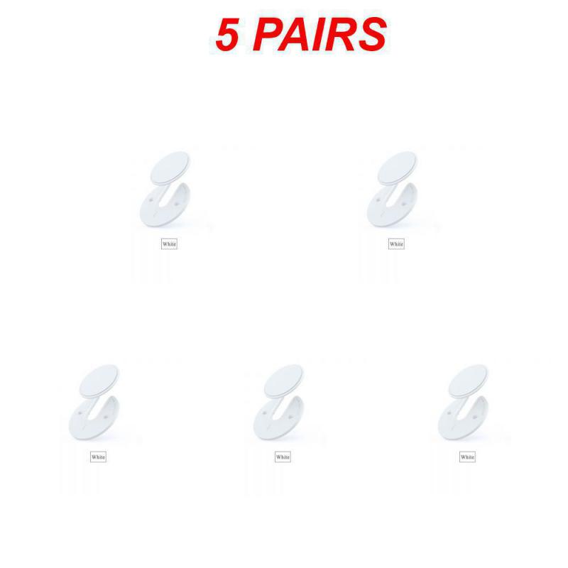 Support mural rotatif universel pour tablette, compatible avec iPad, décodeur, TV, disque dur: BLANC