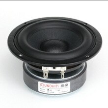 Soundhits-SL-401R de altavoz Subwoofer de 4 pulgadas, Unidad de controlador de envoltura de goma ancha, Supergraves Fs = 65Hz, 4/8Ohm, 40W, marco redondo, 1 Uds.