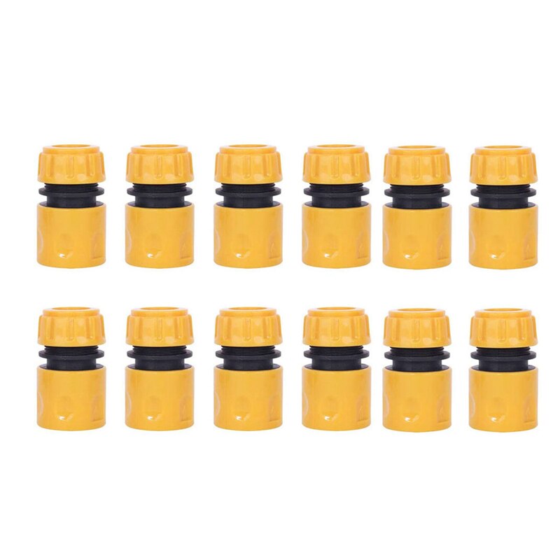 12 Pack Plastic Tuinslang End Connector Voor 1/2 Inch Tuinslang Quick Connector